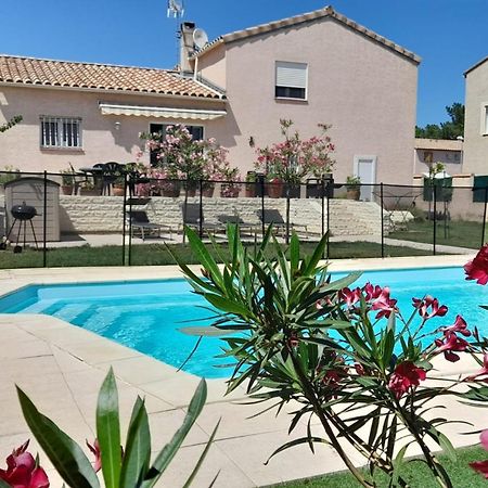 Villa Avec Plage A Pied Et Grande Piscine Sainte-Marie Exterior foto