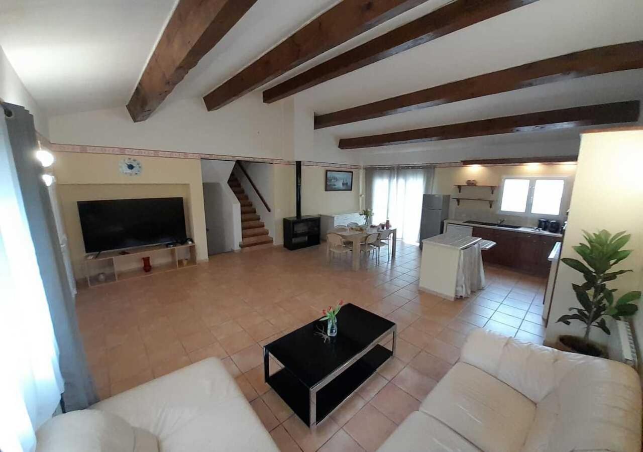 Villa Avec Plage A Pied Et Grande Piscine Sainte-Marie Exterior foto